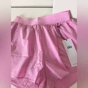 ALO Yoga Light Pink Athletic Shorts